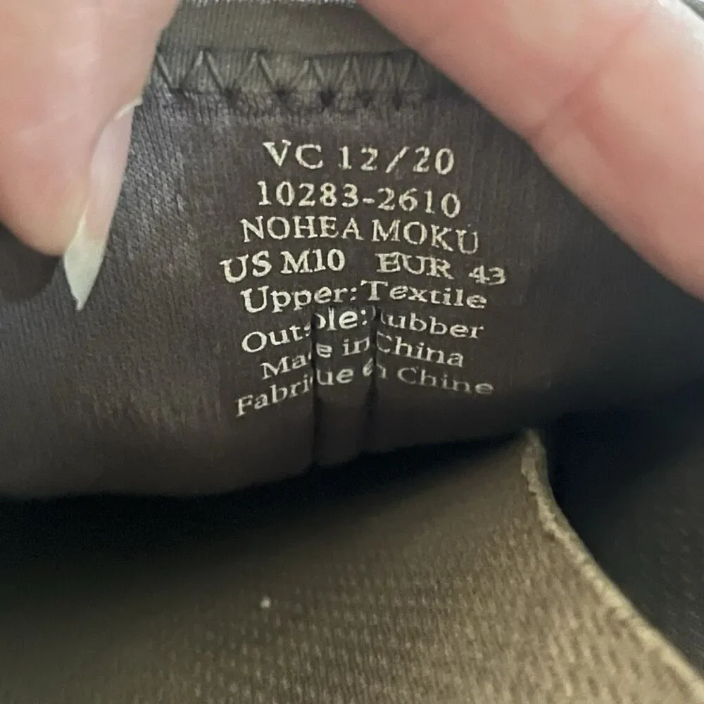 Olukai Nohea Moku Mens Shoes Drop In Heel Mesh Sneaker Casual Comfort SZ 10